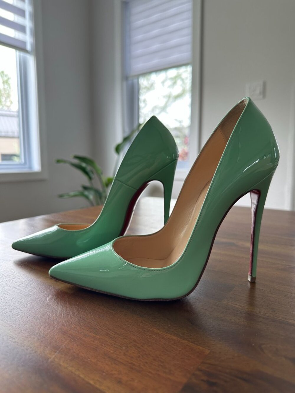 Louboutin So Kate 120mm in Opal